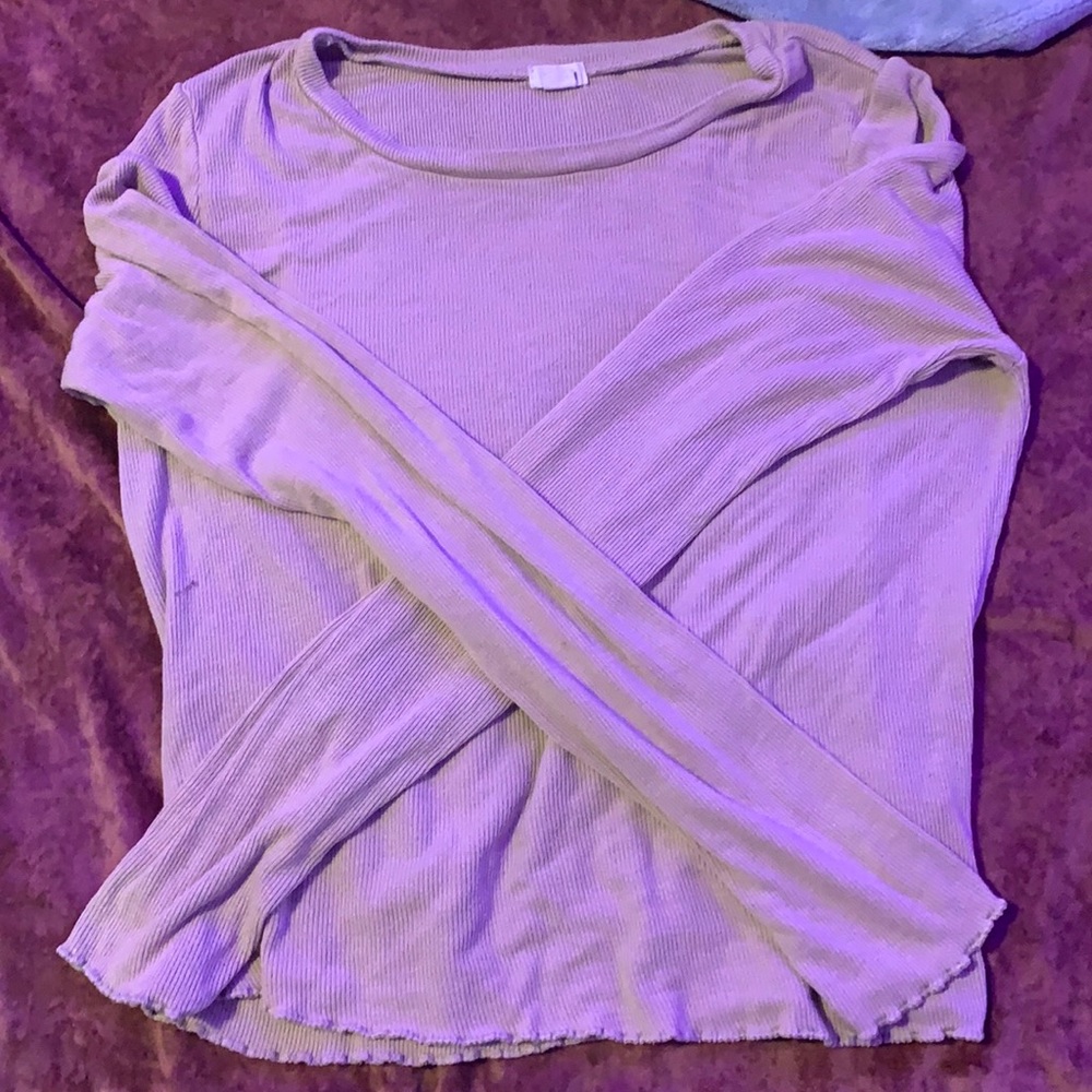 Tan Soft Longsleve Size L